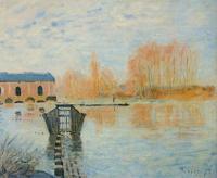 Sisley, Alfred - The Marly Machine and the Dam